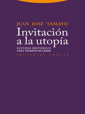 cover image of Invitación a la utopía